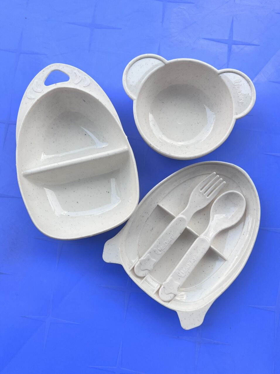 bộ ăn dặm phi thuyền 4 món cho bé