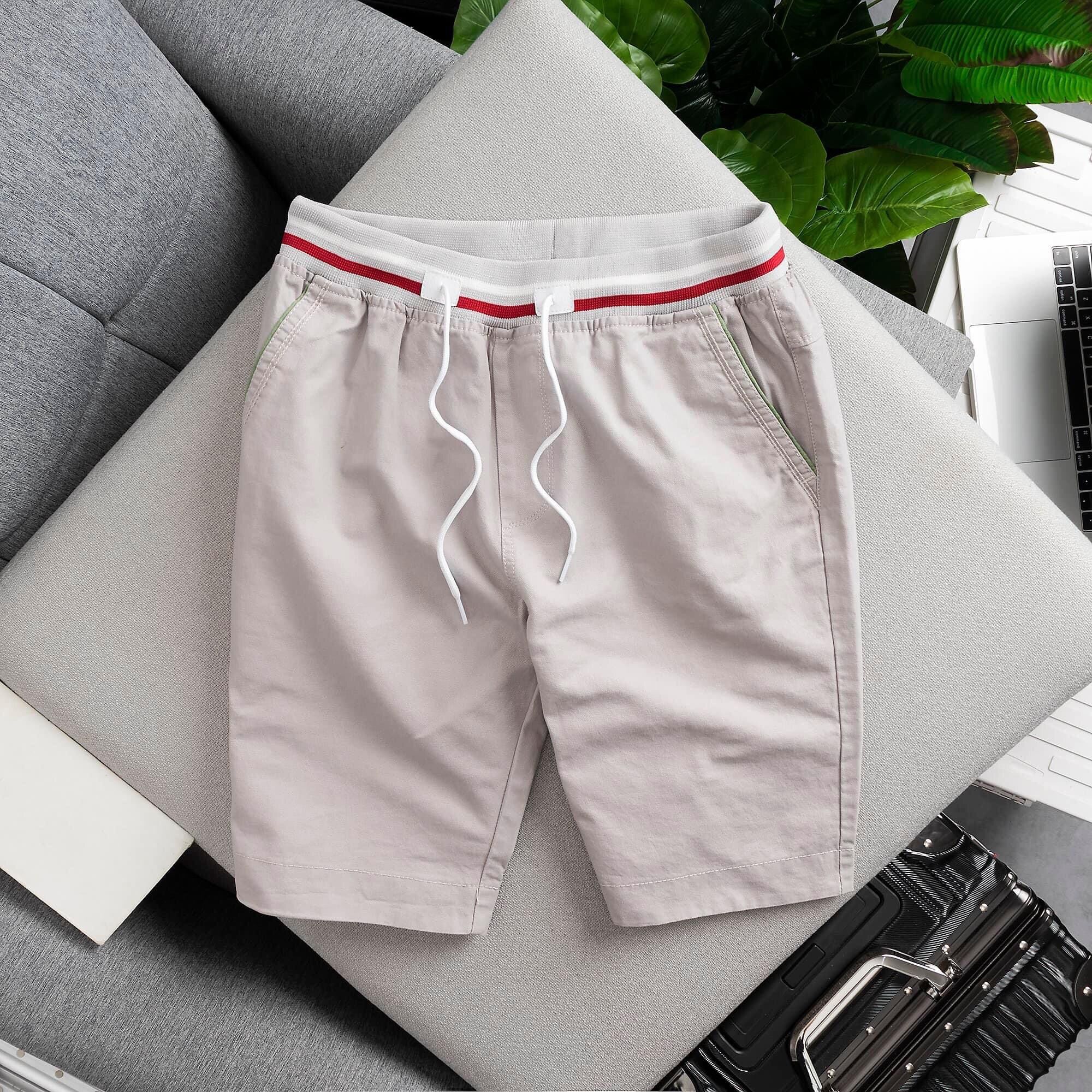 Quần Sọt Nam Lưng Thun Kaki