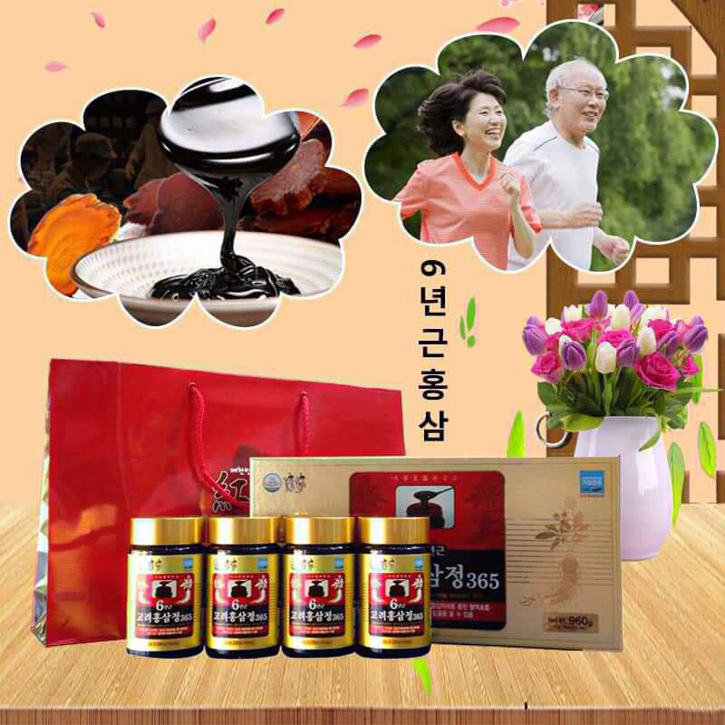 Cao Hồng Sâm 365 Hàn Quốc - Nhân Sâm 6 tuổi Hàn Quốc