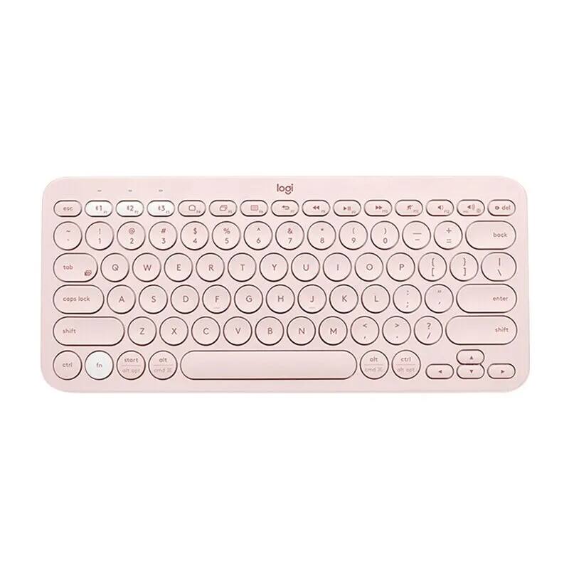 Logitech K380 Mạng bluetooth không dây bàn phím màu Đỏ máy tính bảng iPad văn phòng