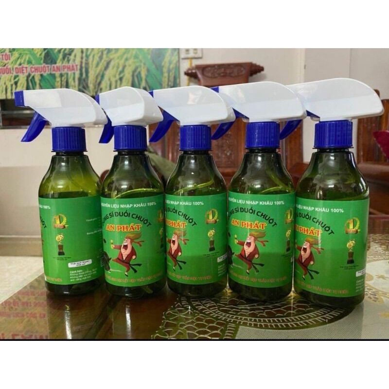 Xịt đuổi chuột An phát an toàn chai 300ml - Xịt đuổi chuột thảo mộc
