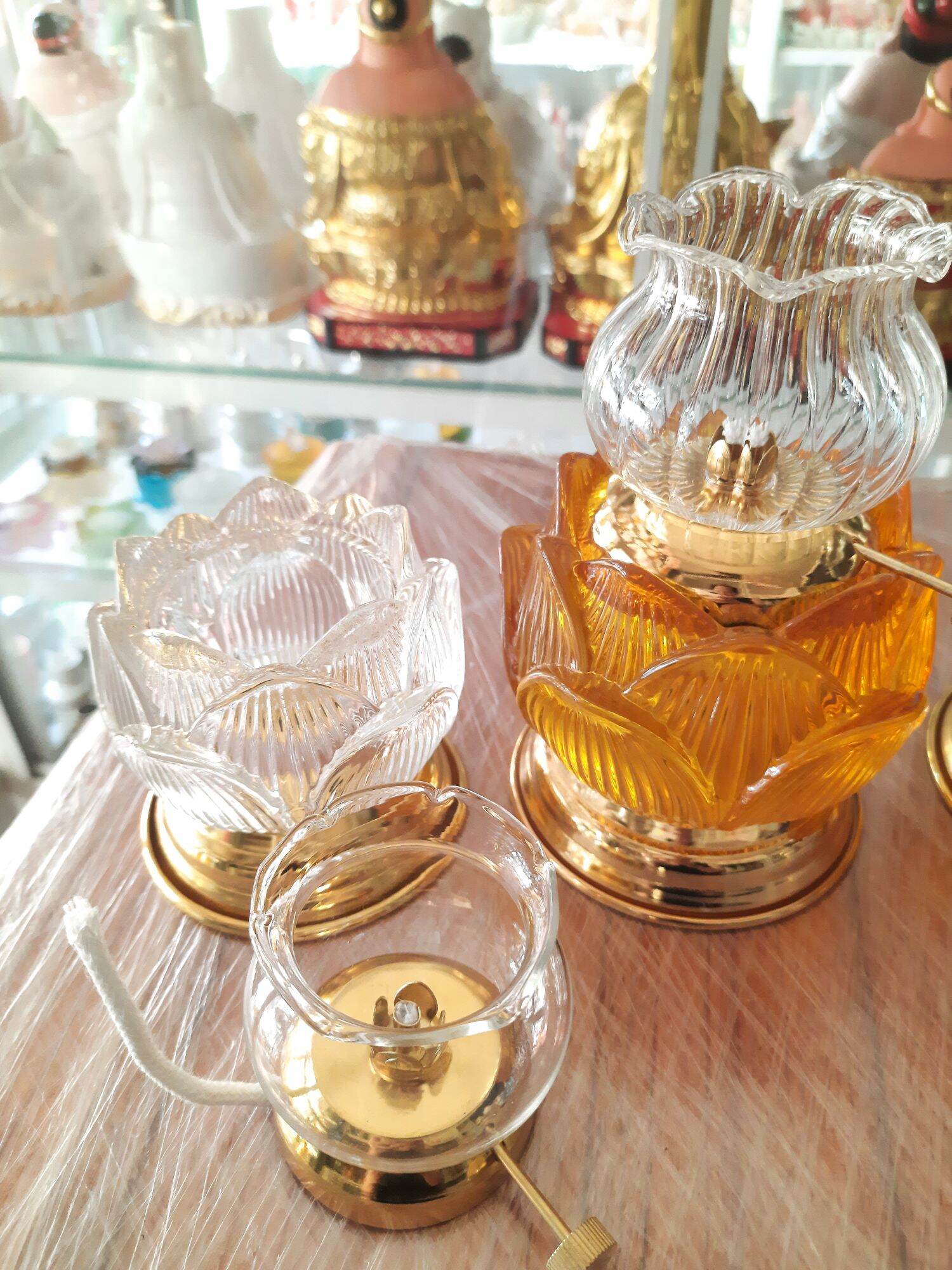 ĐÈN DẦU CÁT TƯỜNG - ĐÈN DẦU LƯU LY