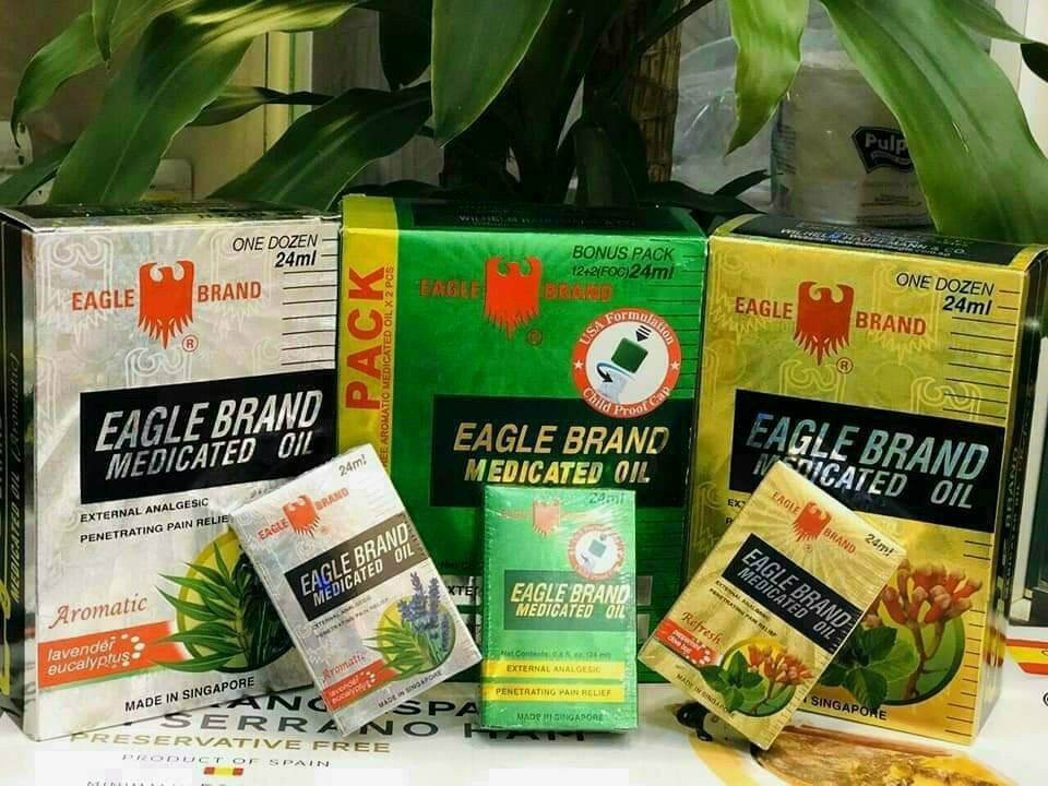 [HCM]????CHÍNH HÃNG - DẦU GIÓ XANH CON Ó 24ML ( 1 tặng 1 cùng loại )