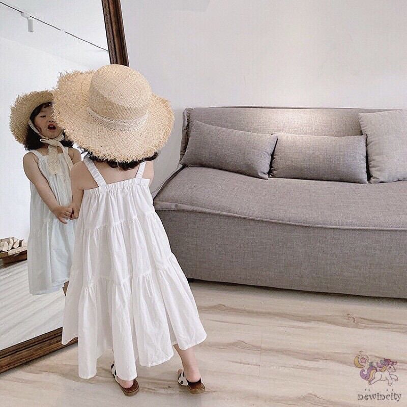Váy Maxi tầng xoè cho bé gái
