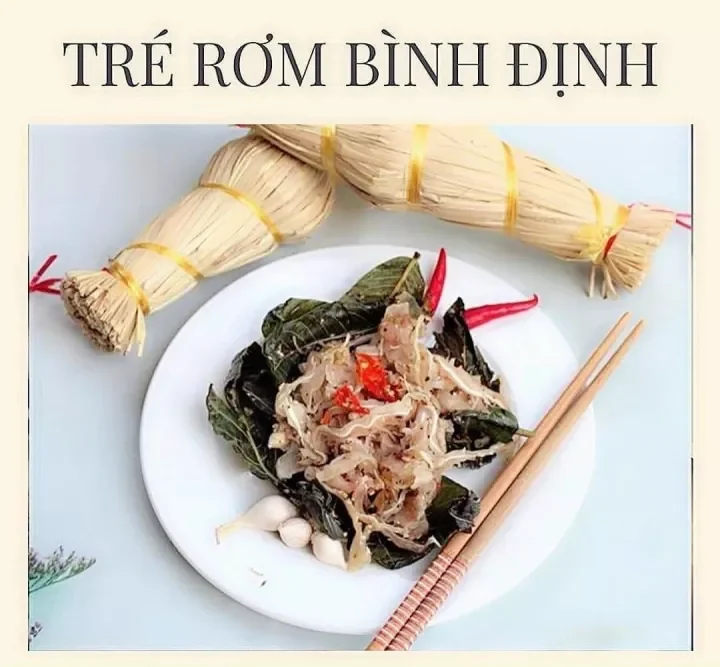 4 cay tré rơm cô tư đặc sản bình định (1_cay 200gram)