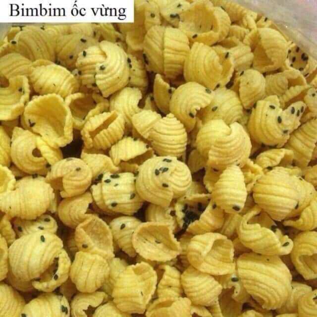 500gr snack ốc vừng, bim bim ốc vừng