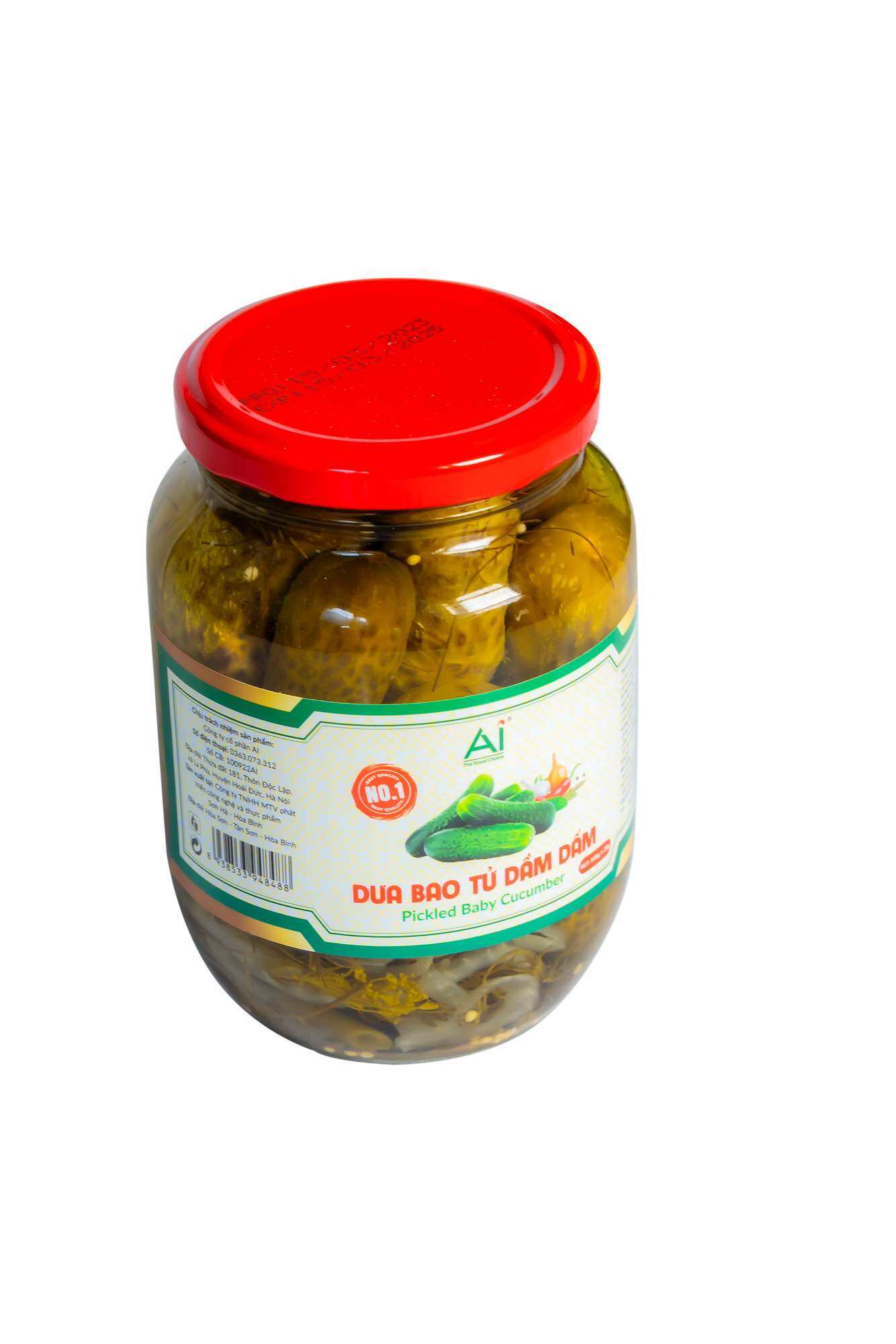 DƯA CHUỘT NGÂM GIẤM - Pickled Cucumber 540gr