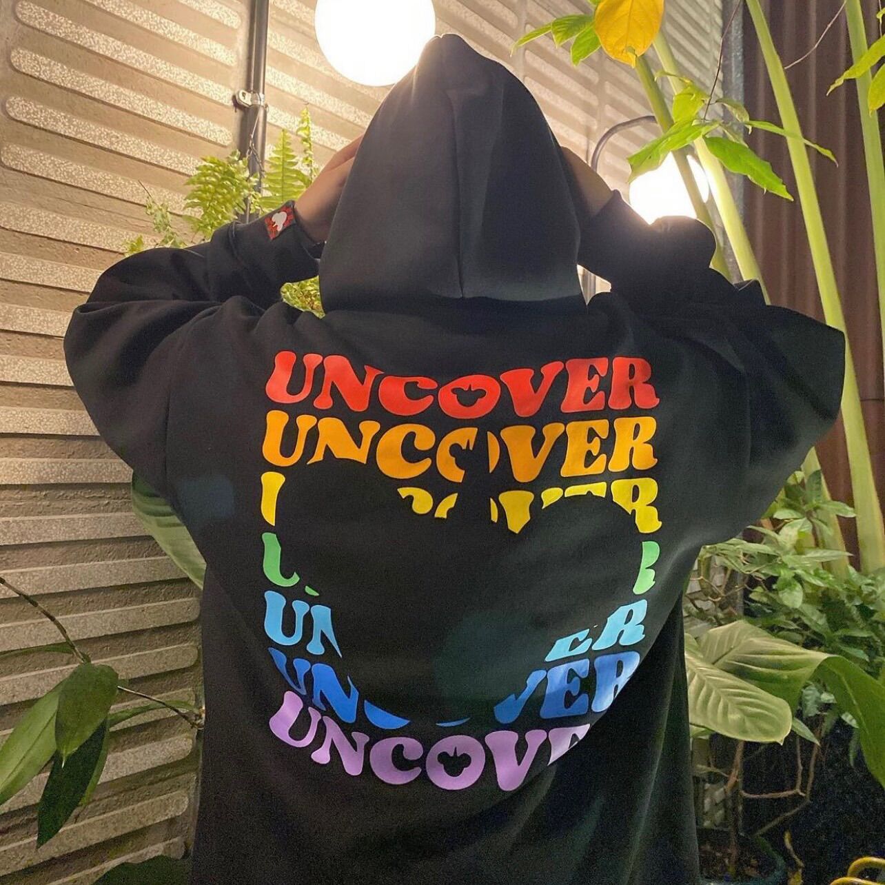 Áo Khoác Hoodie UNCOVER Basic V2 Full Tag Vải
