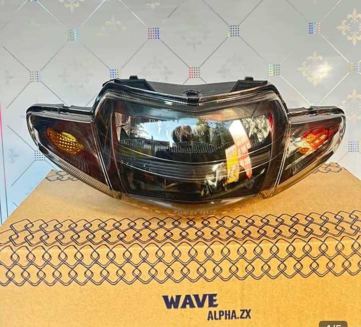 Chóa đèn 2 tầng cho wave nhỏ
