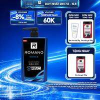 Dầu gội hương nước hoa Romano Force 650g