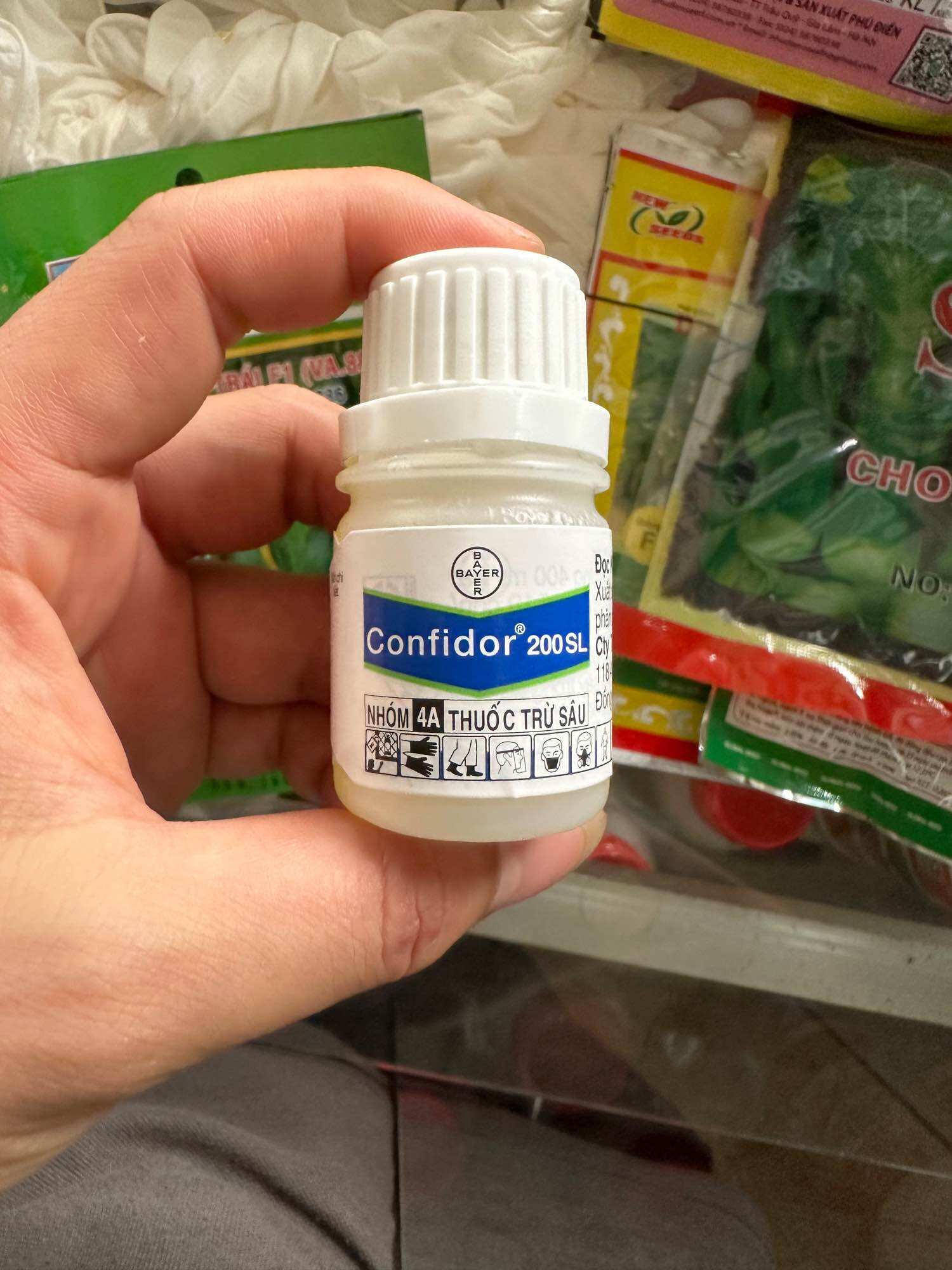 Thuốc trừ bọ trĩ, rầy rệp Confidor Bayer Đức