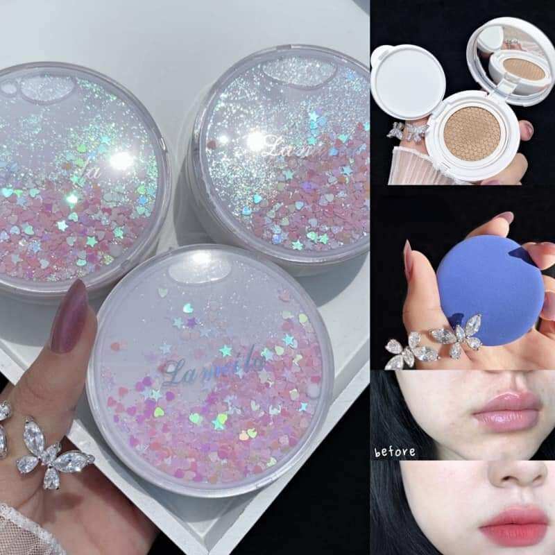 Phấn nước BB cushion lameila kim tuyến.che khuyết điểm