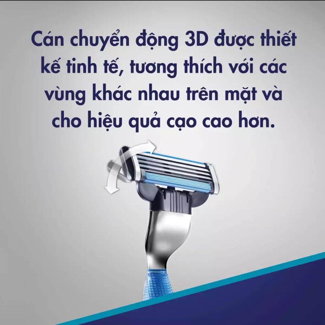 🇻🇳 Lưỡi dao cạo râu Gillette mach 3 + ( HỘP 3 LƯỠI )