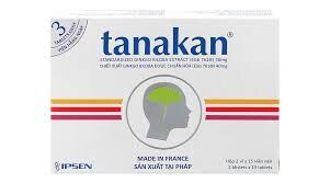 Tanakan hỗ trợ tuần hoàn não bỗ não chính hãng pháp