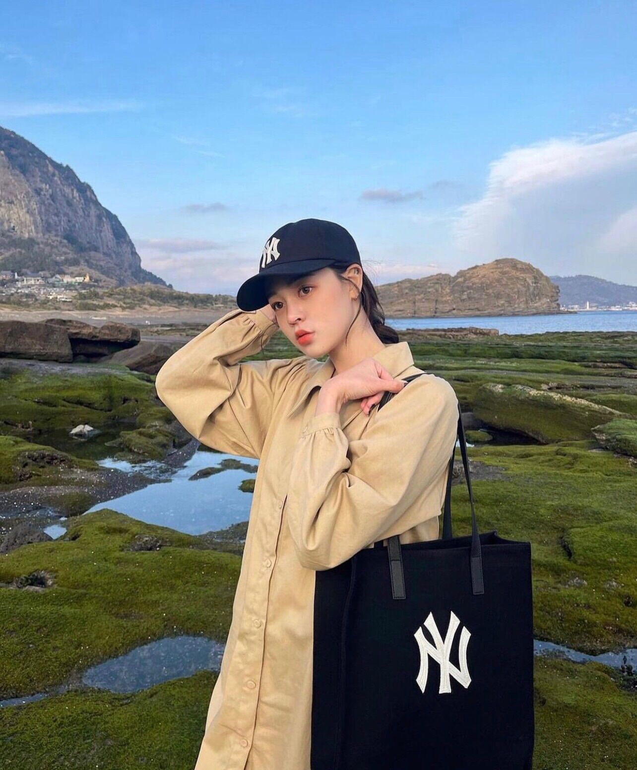 Túi TOTE BAG MLB NY (hàng xuất chuẩn)