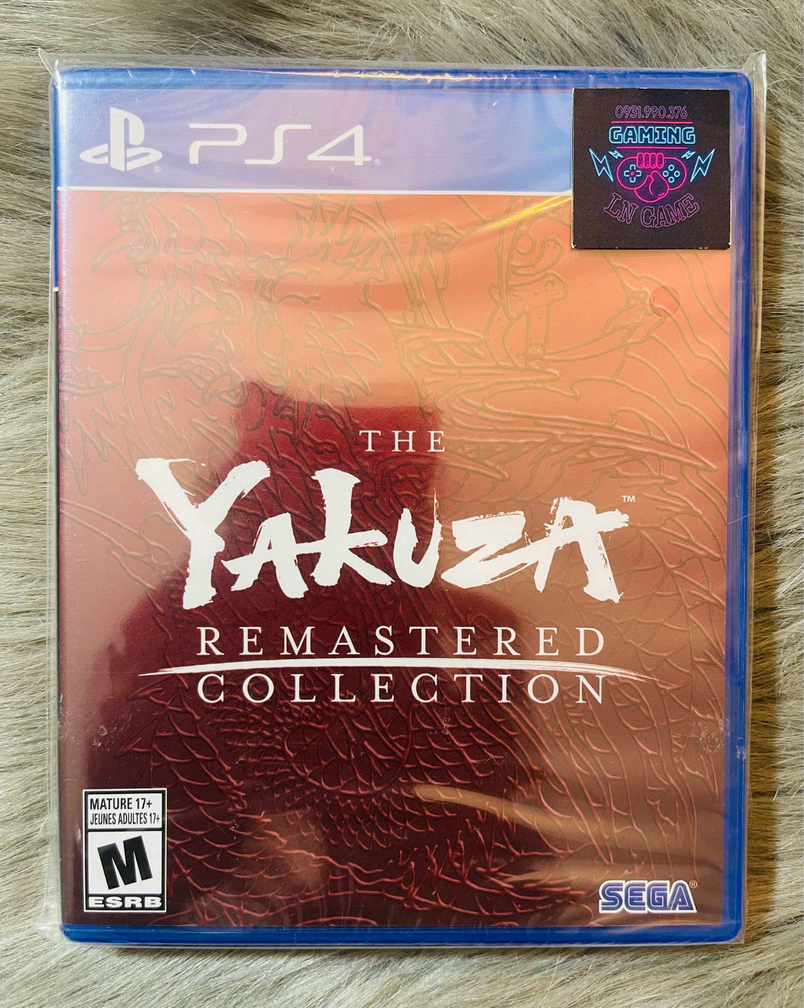 Đĩa game ps4 : The Yakuza Remaster Collection (new)