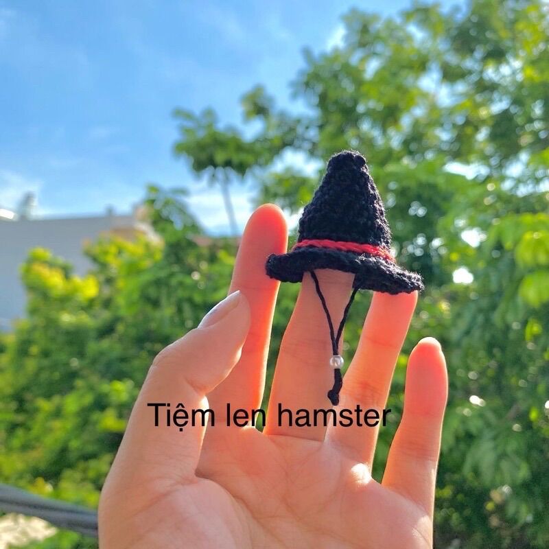Nón mũ hamster phù thủy