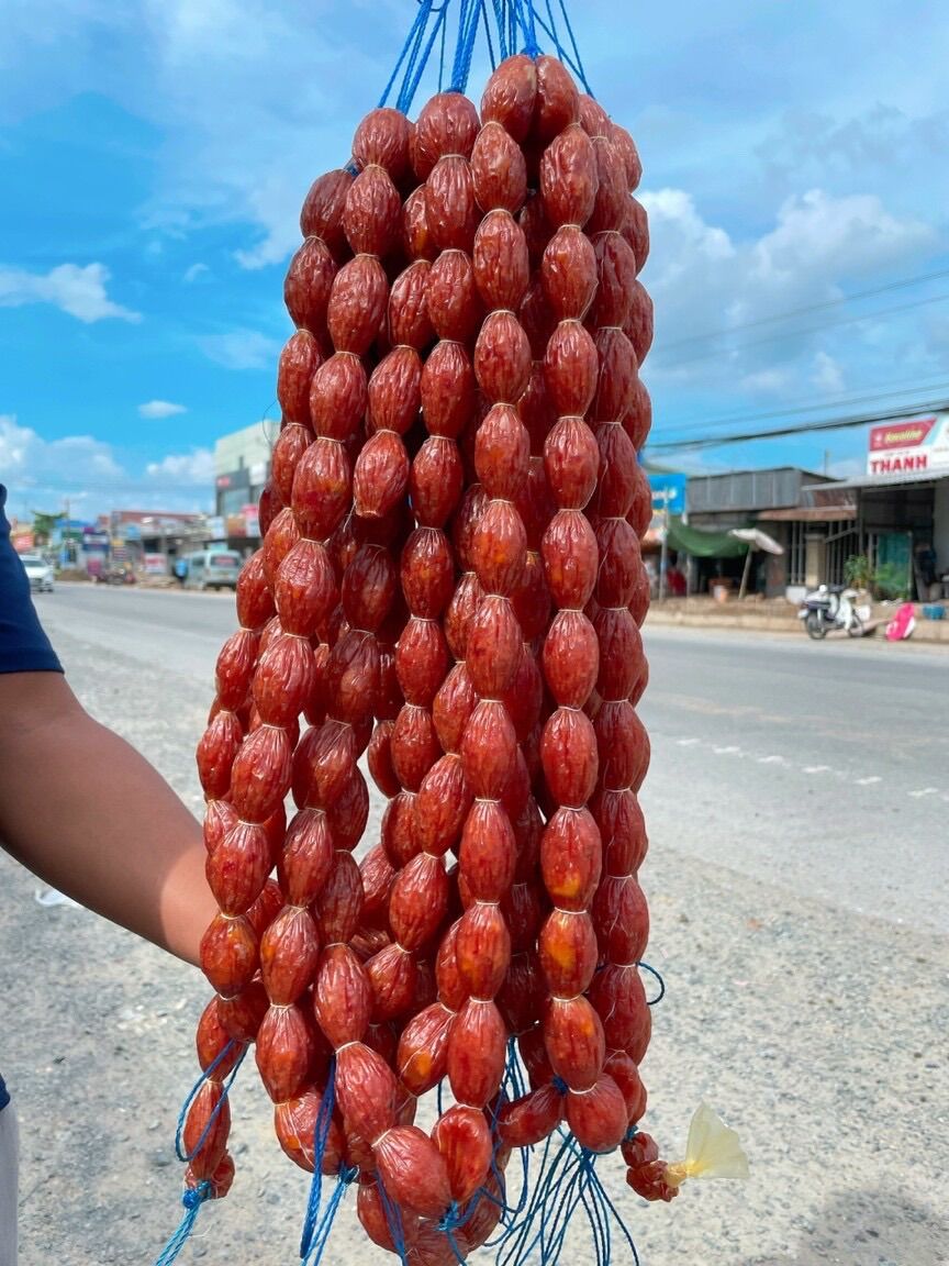Lạp xưởng heo khô/hồ lô trứng muối 500gr