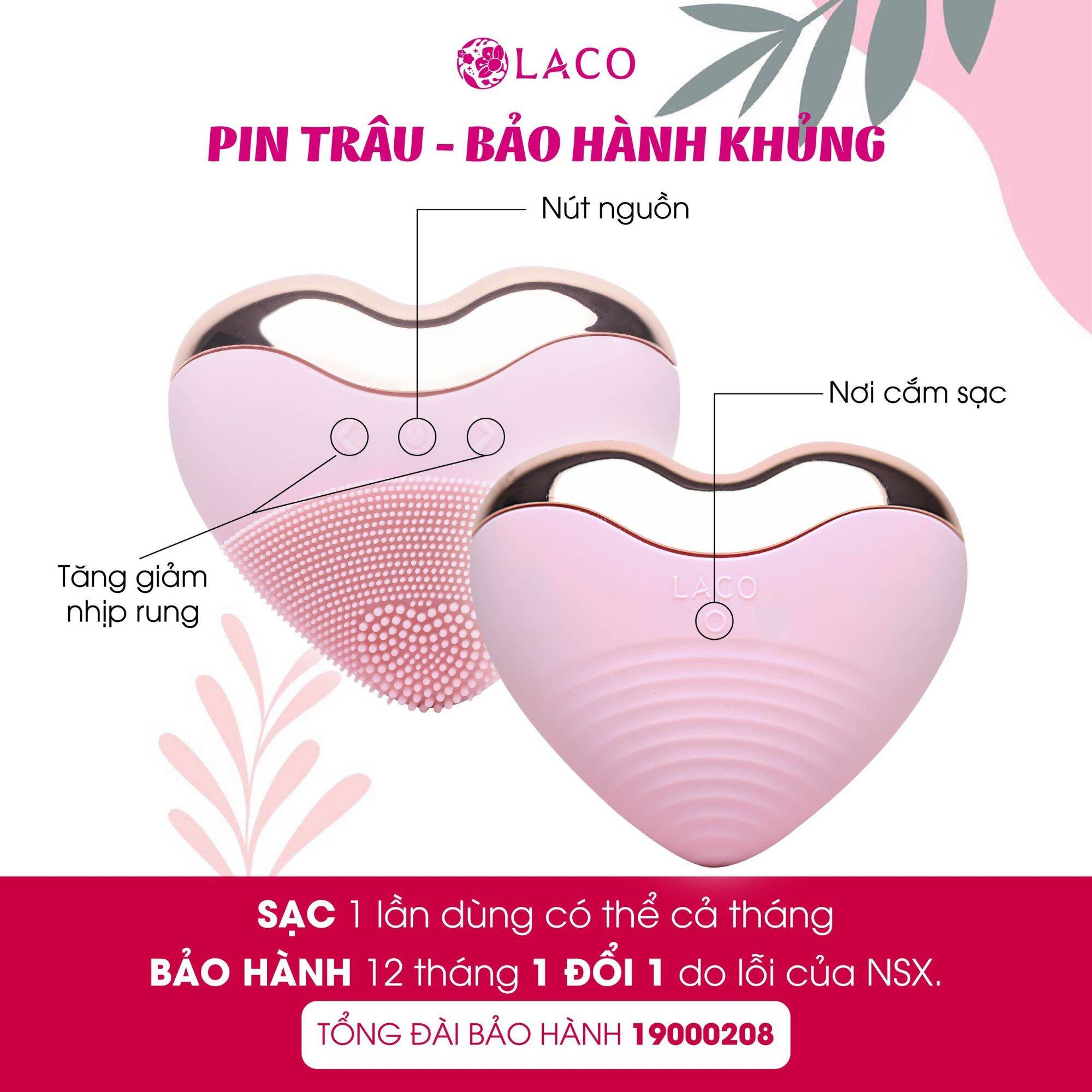 Máy Rửa Mặt Laco Luxury