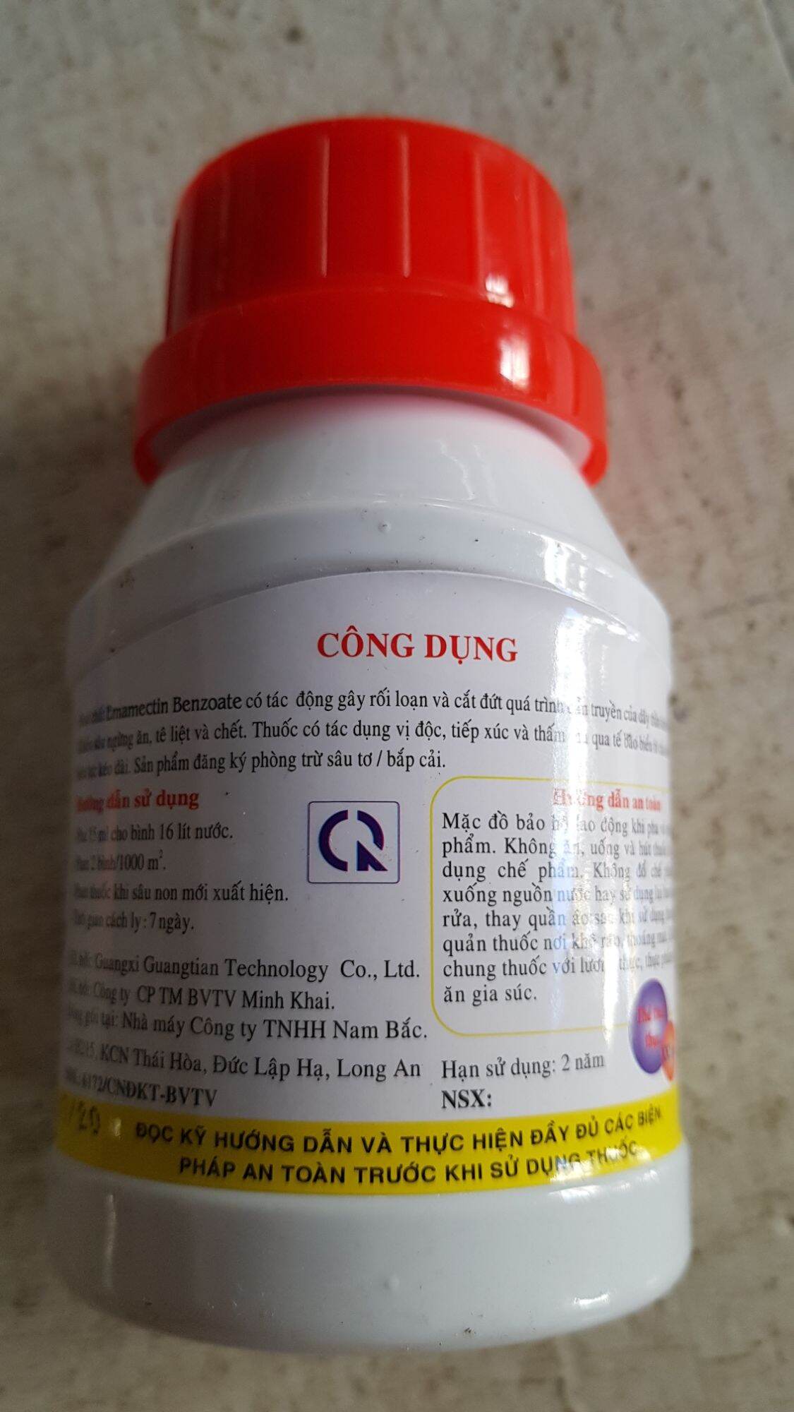 Thuốc trừ sâu hiệu TRÁI CÀ 100ml