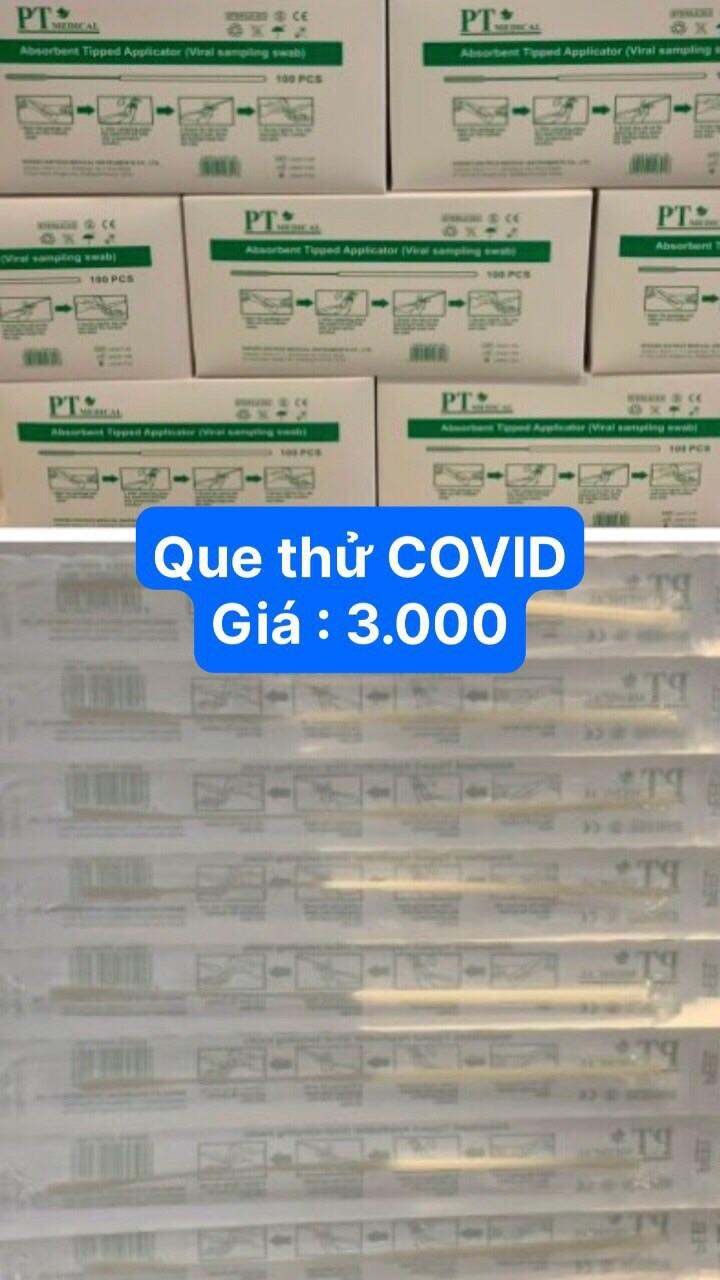 Que thử covid