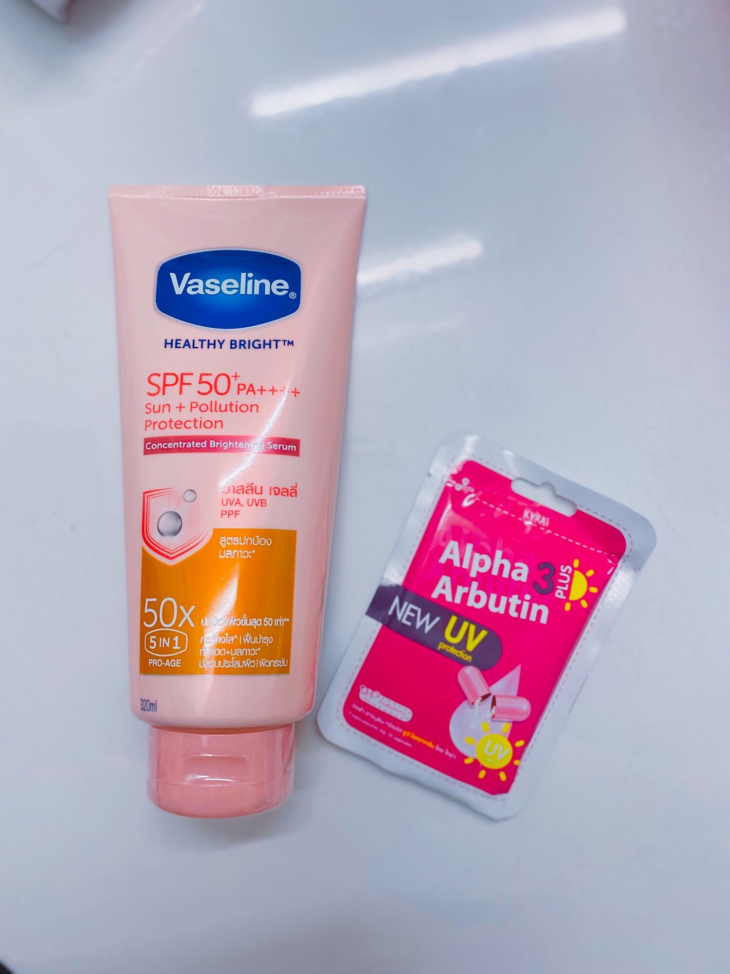 Lẻ 1 chai vaseline 50X thái lan 320ml