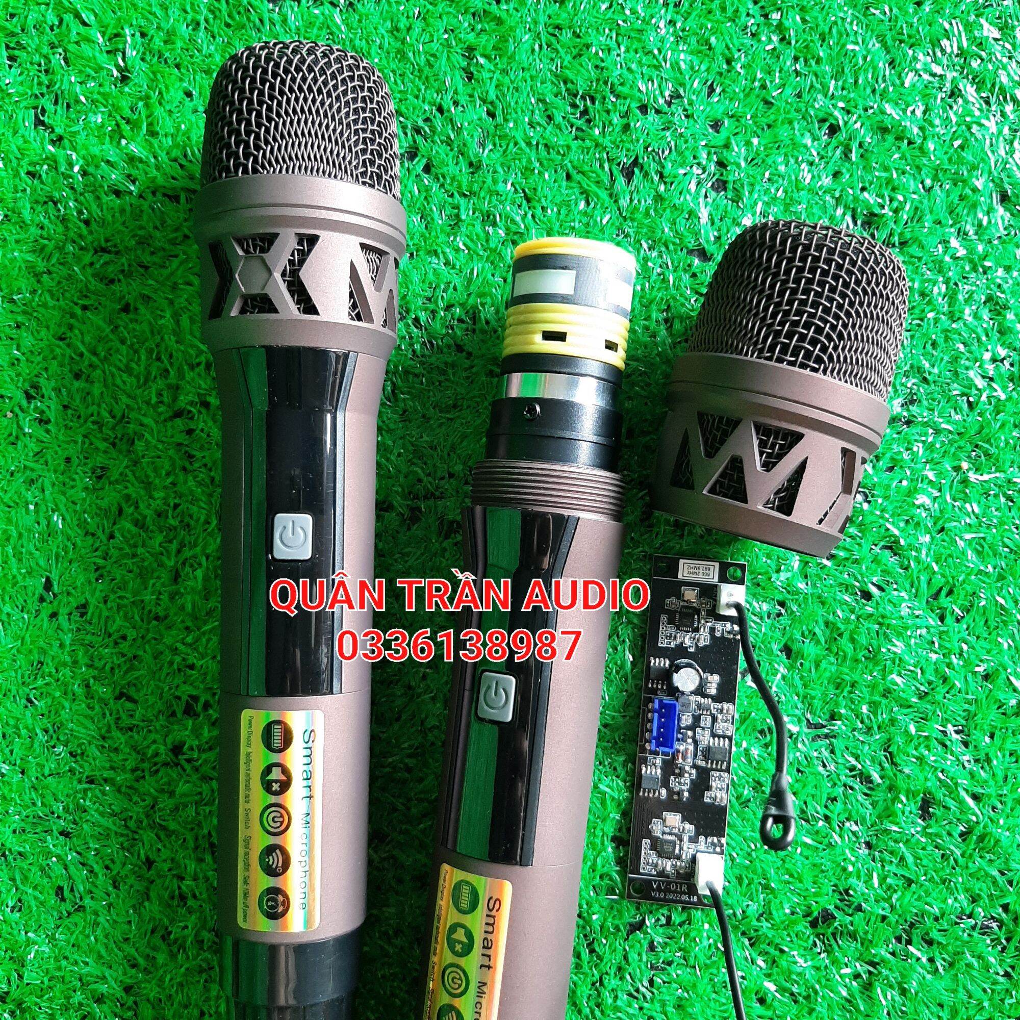 MICRO LOA KÉO Q36 KHÔNG DÂY, CAO CẤP, SET TẦN SỐ