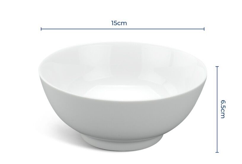 [HCM] Combo Tô cao 15cm Jasmine Trắng Minh Long