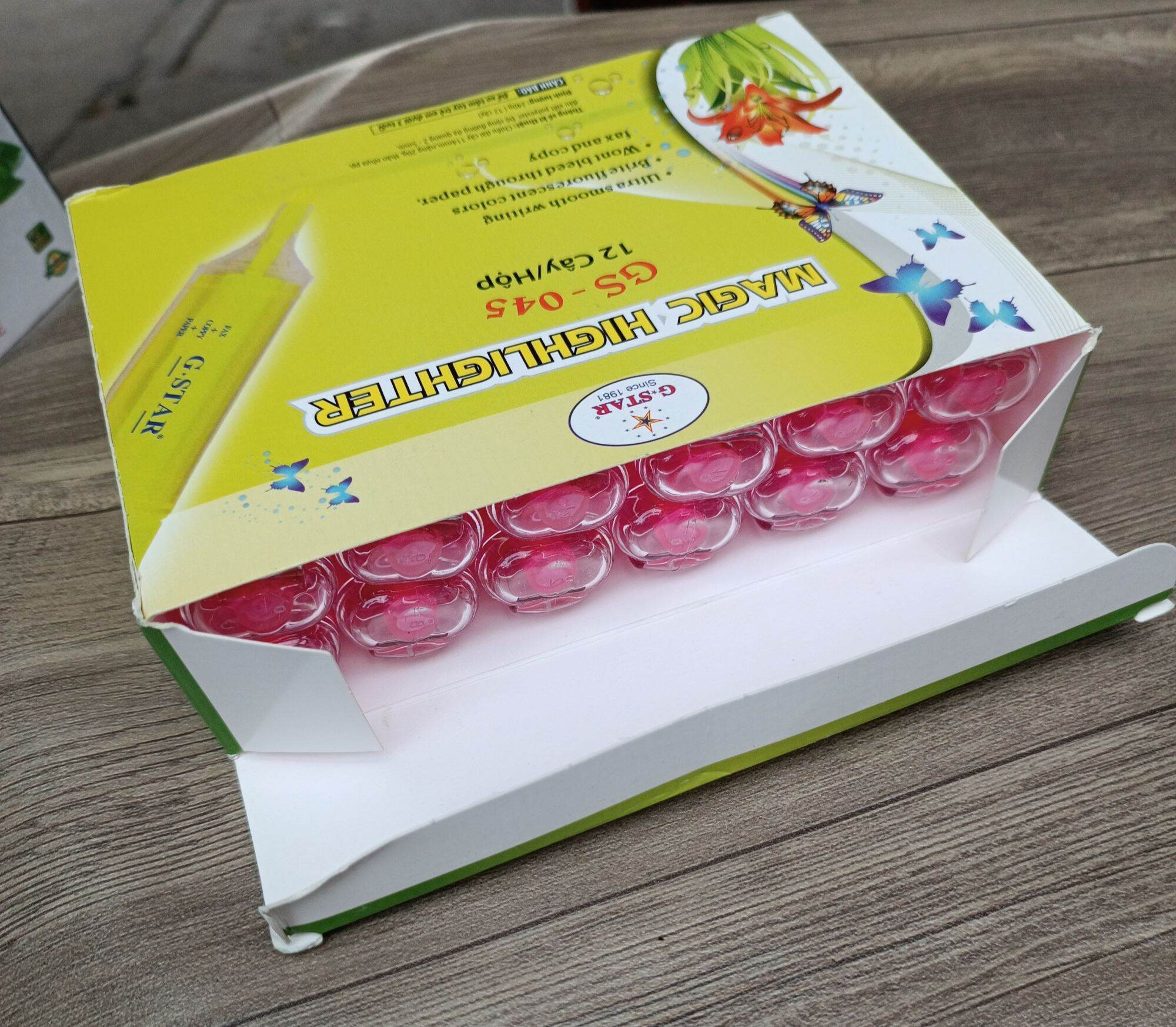 Bút dạ quang nhiều màu sắc (1cây)