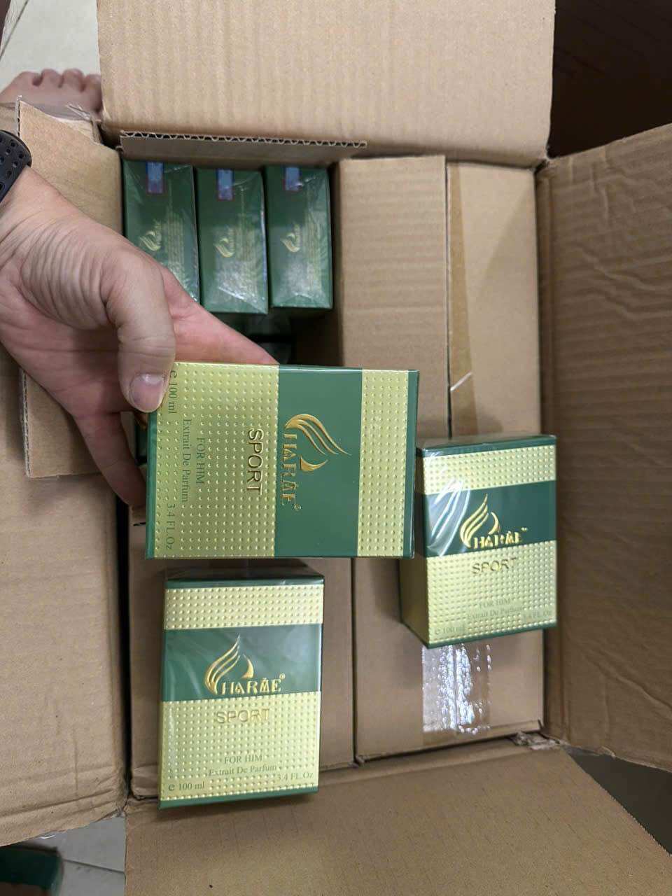 [HCM]Nước hoa sport 100ml ( màu xanh )