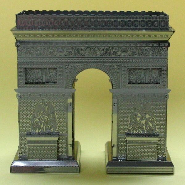 Mô hình 3D kim loại lắp ráp Khải Hoàn Môn - Paris Pháp  [ Chưa Lắp ]