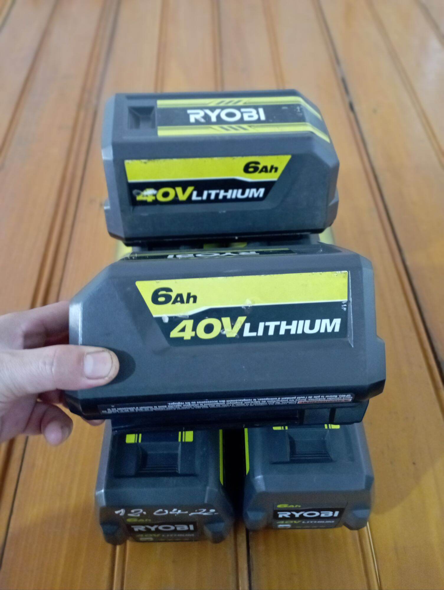 Pin ryobi 40v 6ah hàng đẹp