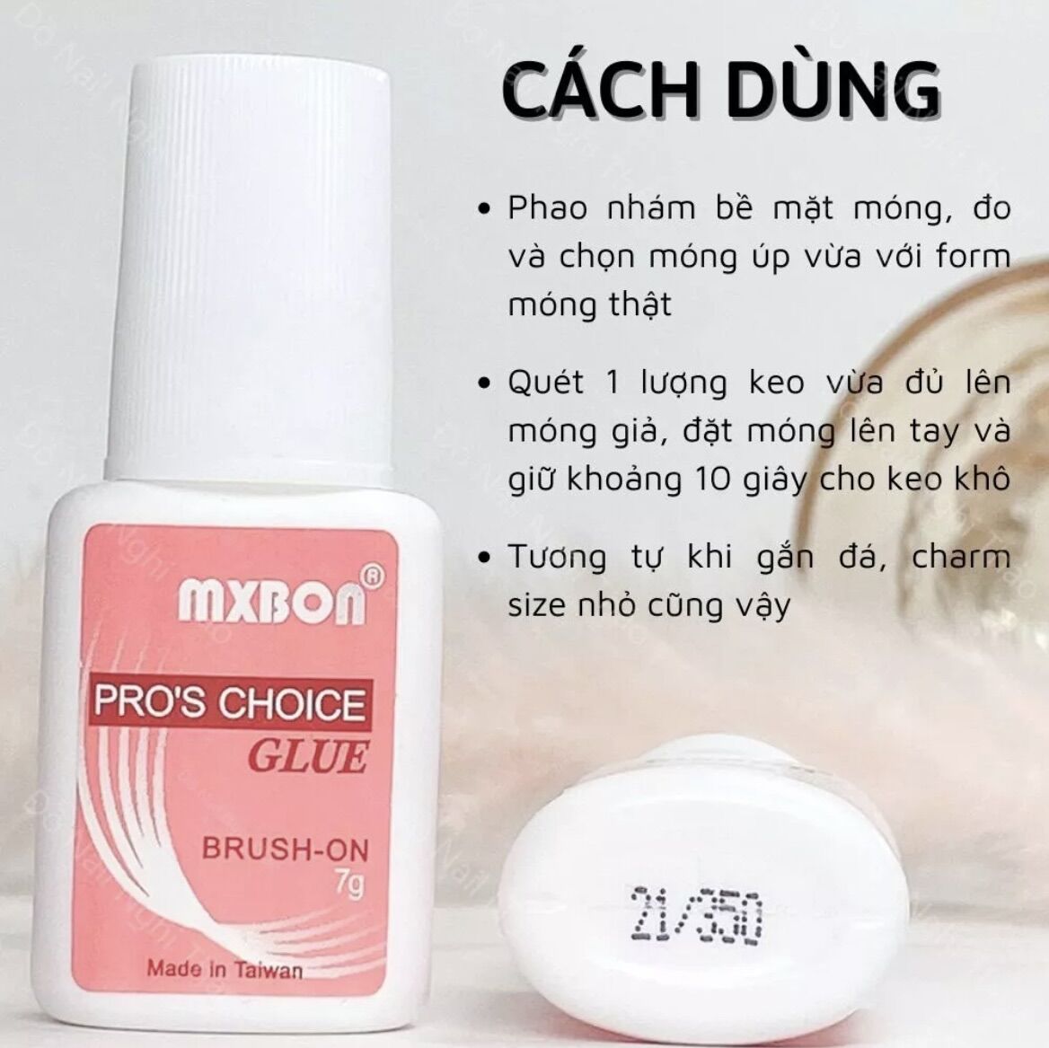 Keo dán móng Mxbon 7g