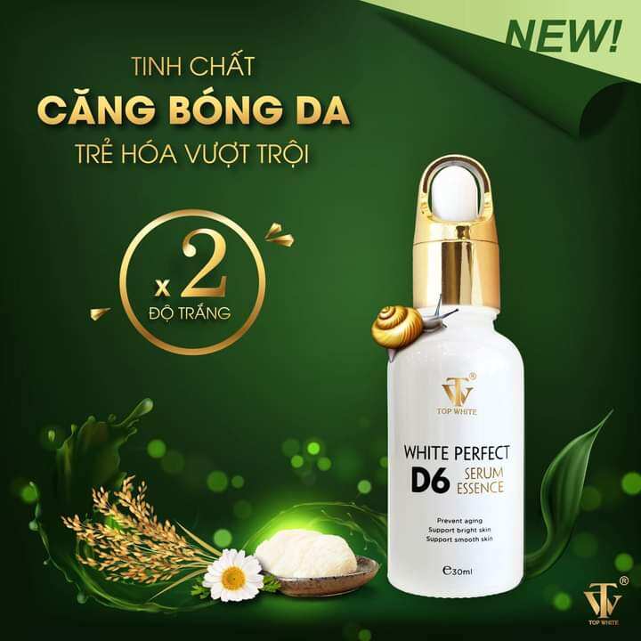 SERUM D6 TINH CHẤT CĂNG BÓNG DA
