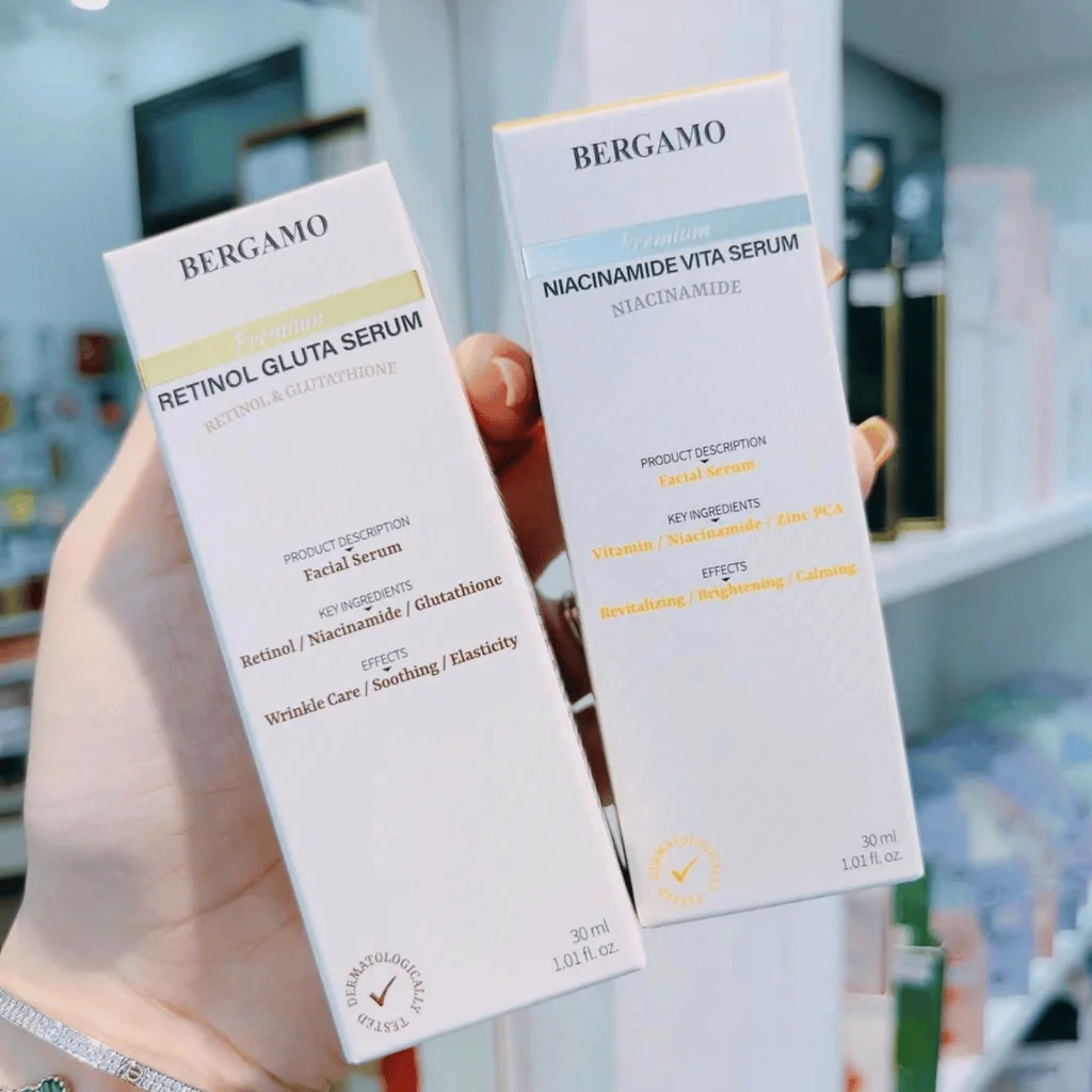 Tinh Chất Bergamo Cấp Ẩm Dưỡng Sáng Da Chai 30ml