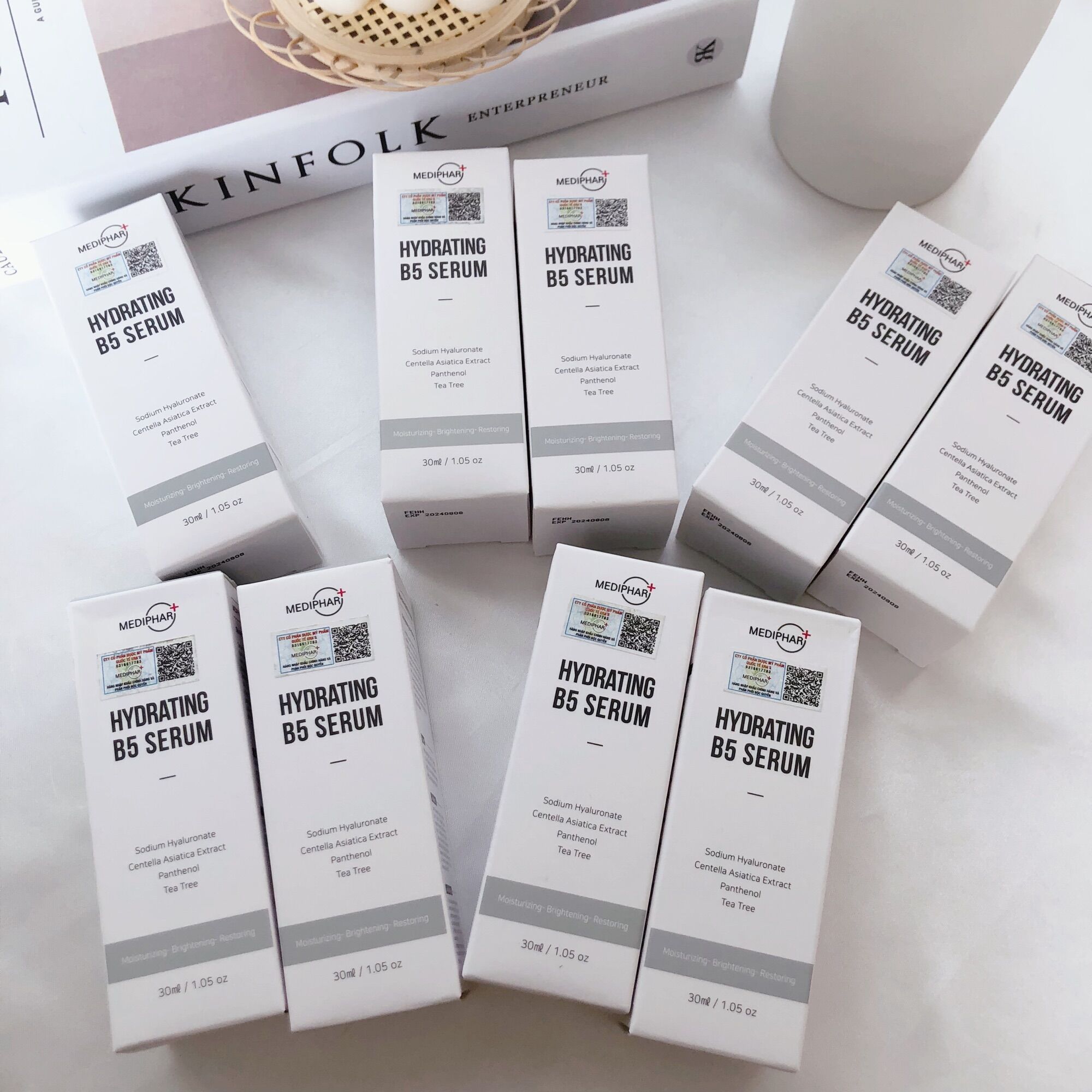 (Hàng Chính Hãng) Serum Cấp Ẩm Phục Hồi Da Mediphar Hydrating B5 Serum