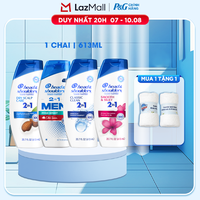 Dầu Gội Xả HEAD & SHOULDERS Nhập Khẩu Mỹ Sạch Gàu 2IN1 Hương Dry Scalp Care/ Old Spice Pure Sport/ Classic Clean/ Smooth & Silky Chai 613ML
