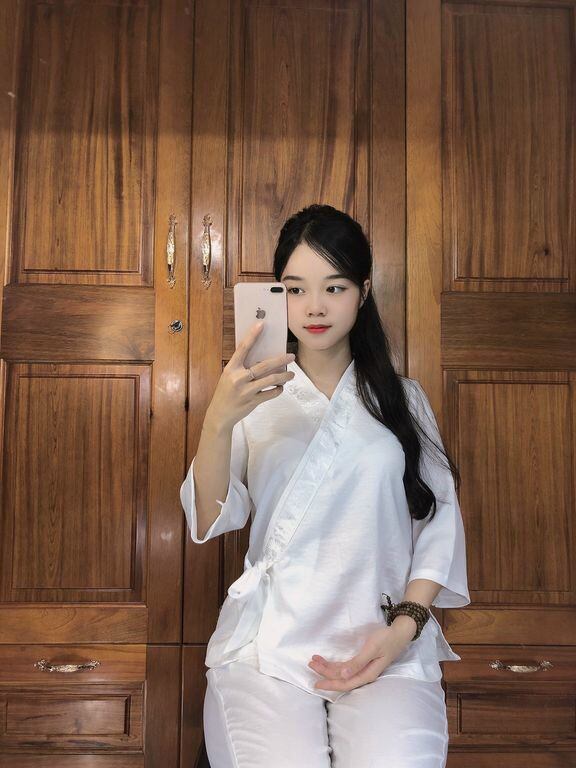 ĐỒ LAM ĐI CHÙA MẪU NỮ VẢI LỤA PHÁP LOẠI 1