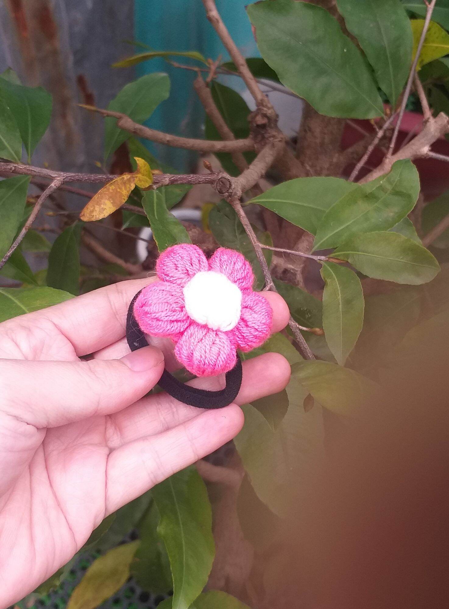 Cột tóc cho mẹ và bé .được chọn màu