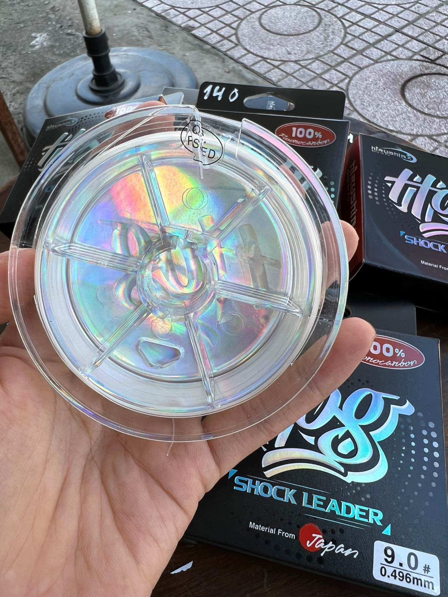 Dây câu cá Shock Leader Hog- dây câu lure