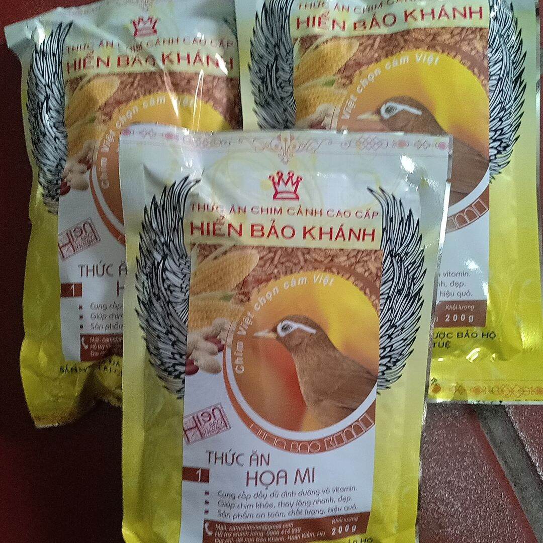 Thức Ăn Cám Chim Hoạ Mi 1  loại 200g ( Hiển Bảo Khánh)