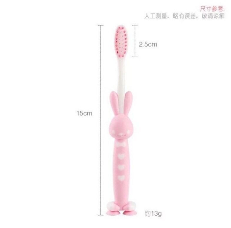 Bàn chải đánh răng hình thú lông tơ siêu mềm cho bé