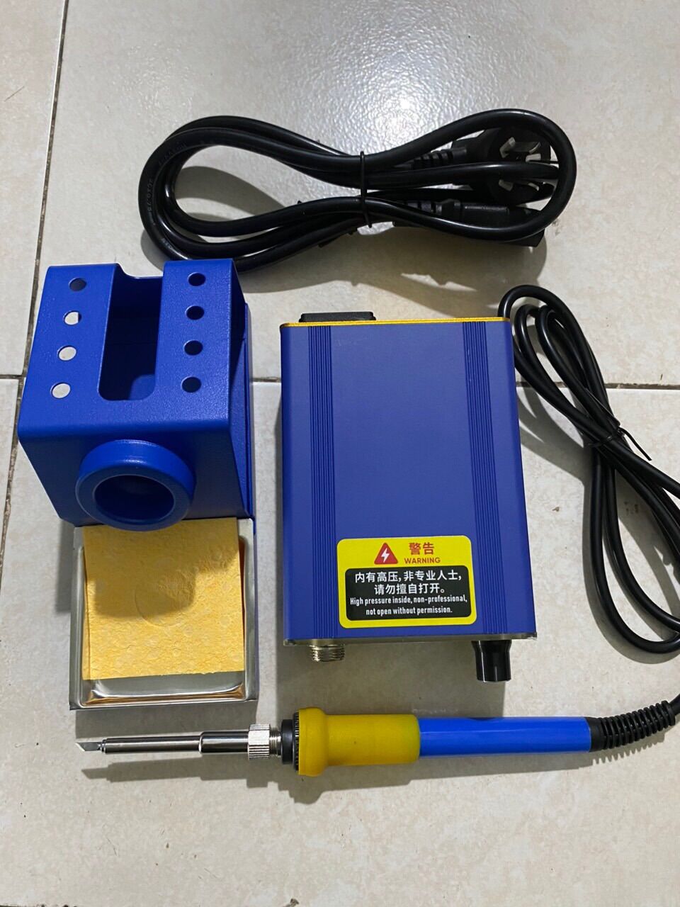 Mỏ hàn kĩ thuật số chống tĩnh điện có chế độ tay hàn ngủ