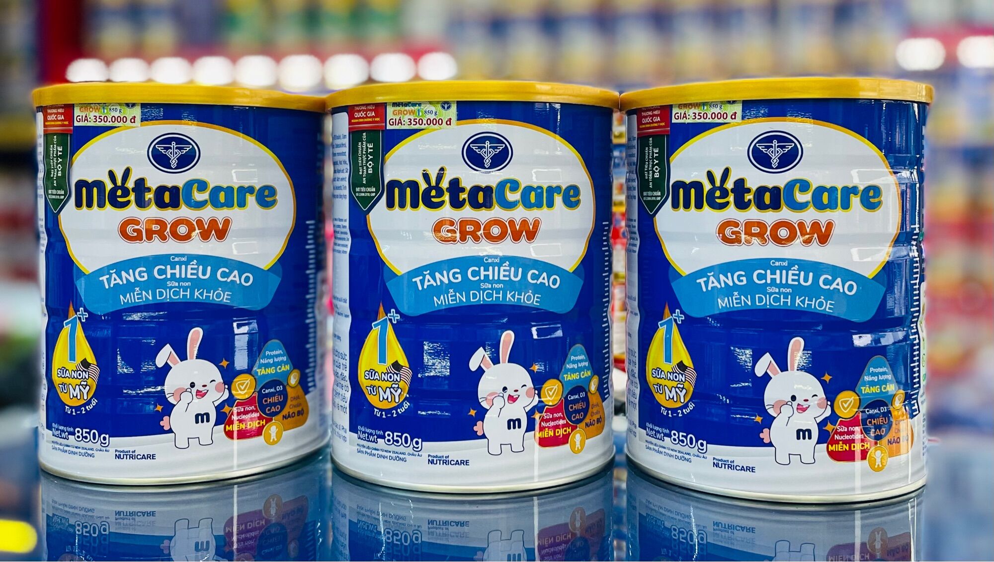 Sữa bột metacare grow 1+