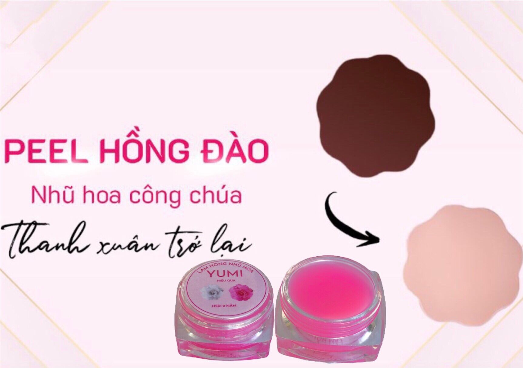 Kem Dưỡng Hồng Nhũ Hoa Độc Quyền