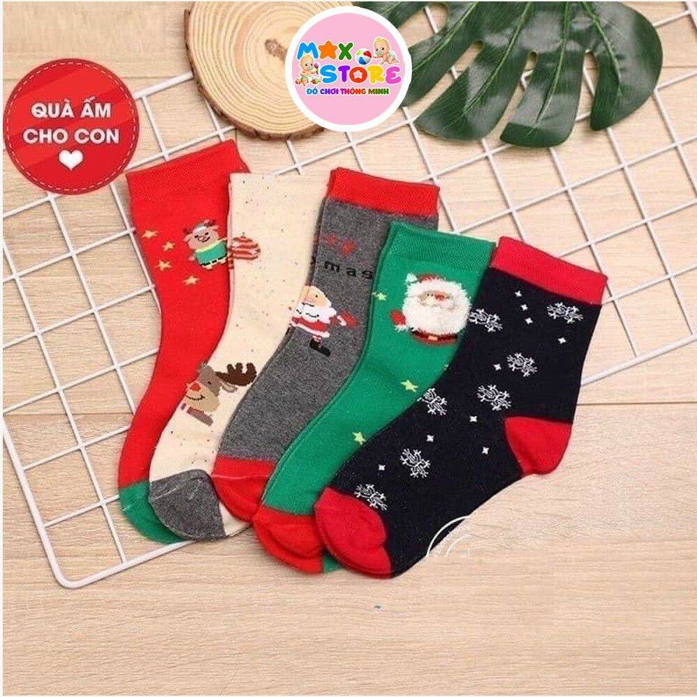 TẤT NOEL CỔ CAO TRẺ EM