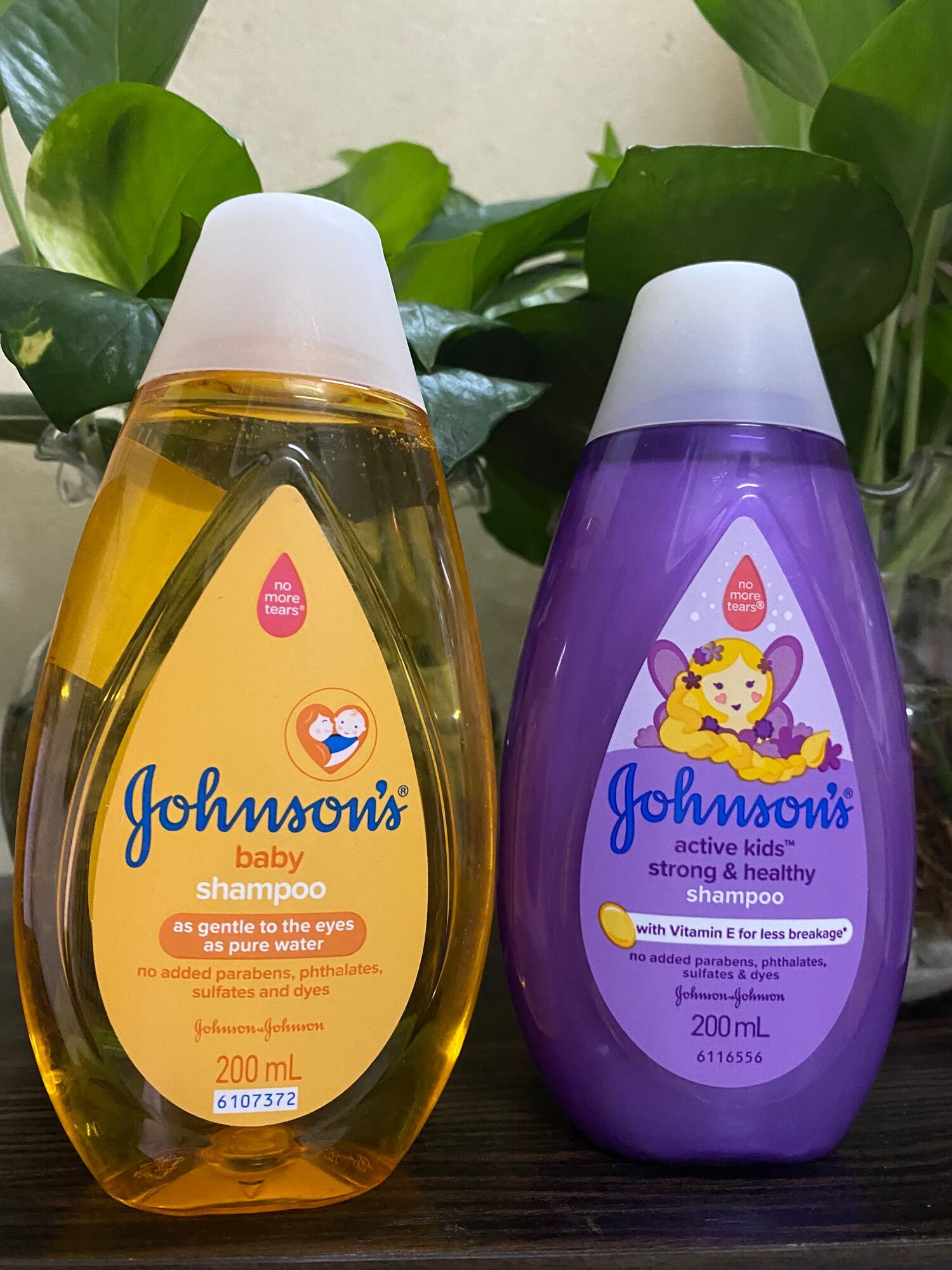 Tăms gội Johnson's Baby shampoo 200ml mới