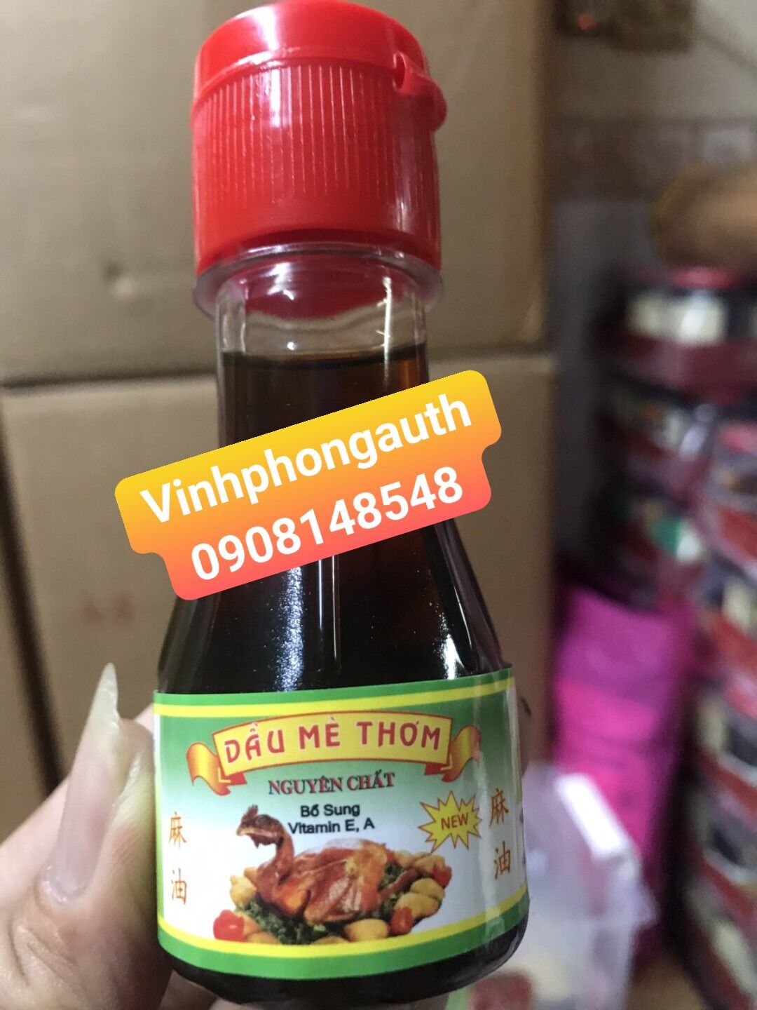 Dầu mè nguyên chất nguyên hoà -70ml