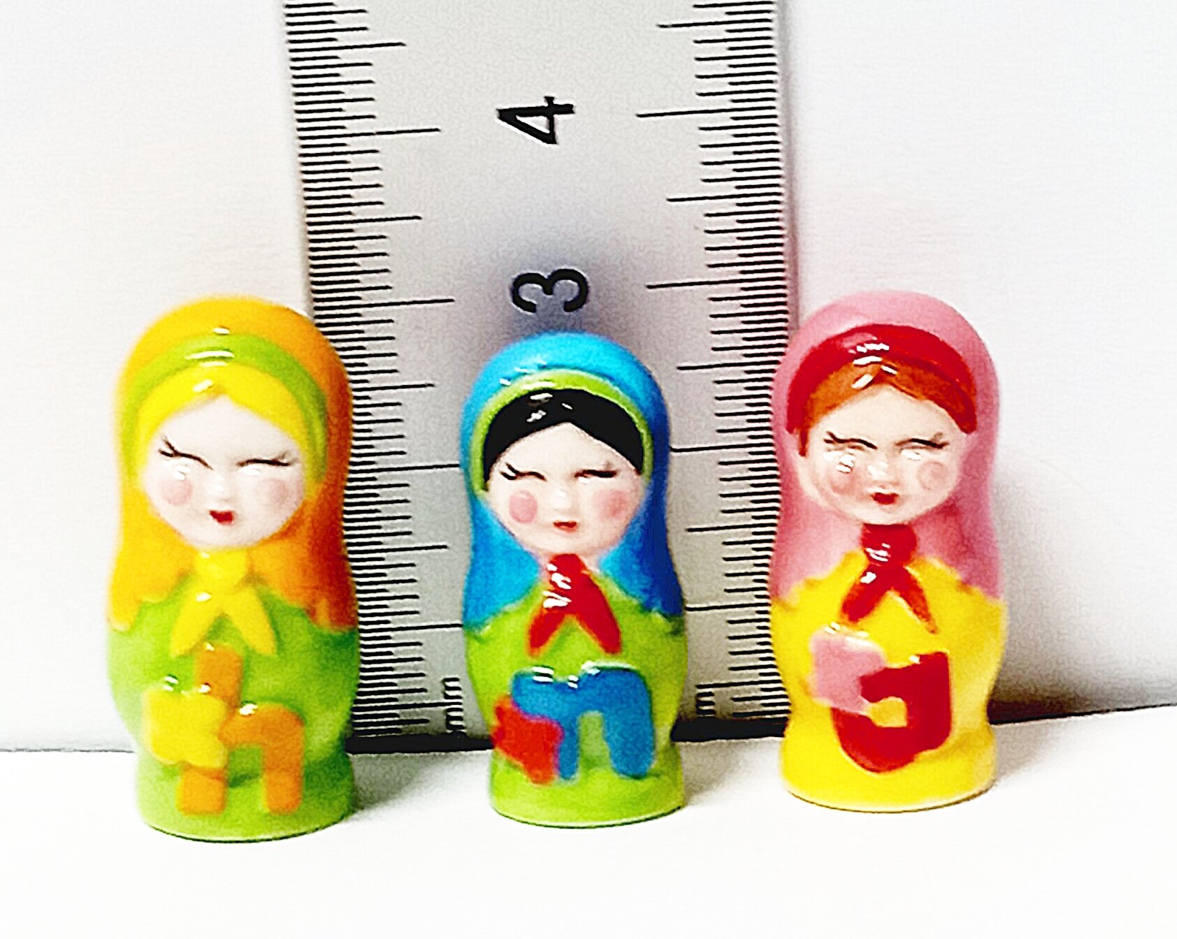 bộ búp bê Nga bằng sứ cao cấp