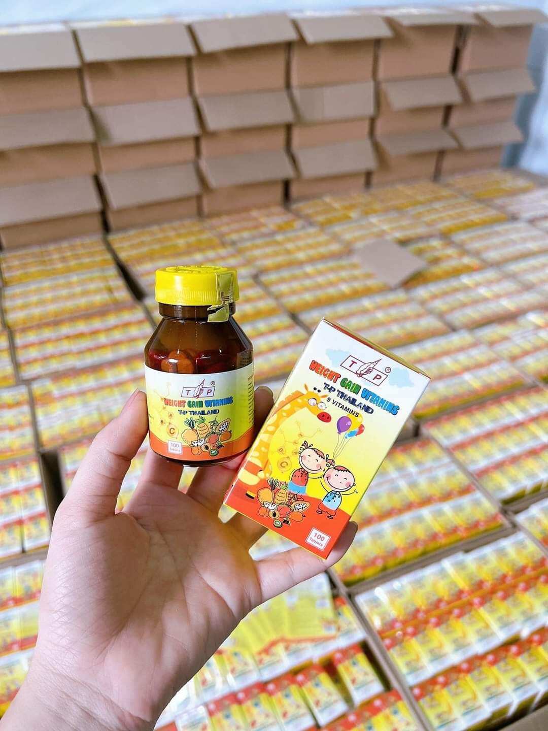 ( Combo 2 hộp ) Vitamin Tăng Cân TP Thái Lan ( Có check mã vạch sp chính hãng )